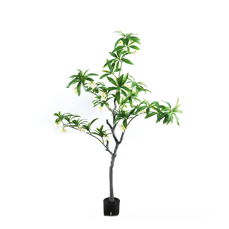 

Simulated green plant living room, shop display window, floor to ceiling potted plant decoration