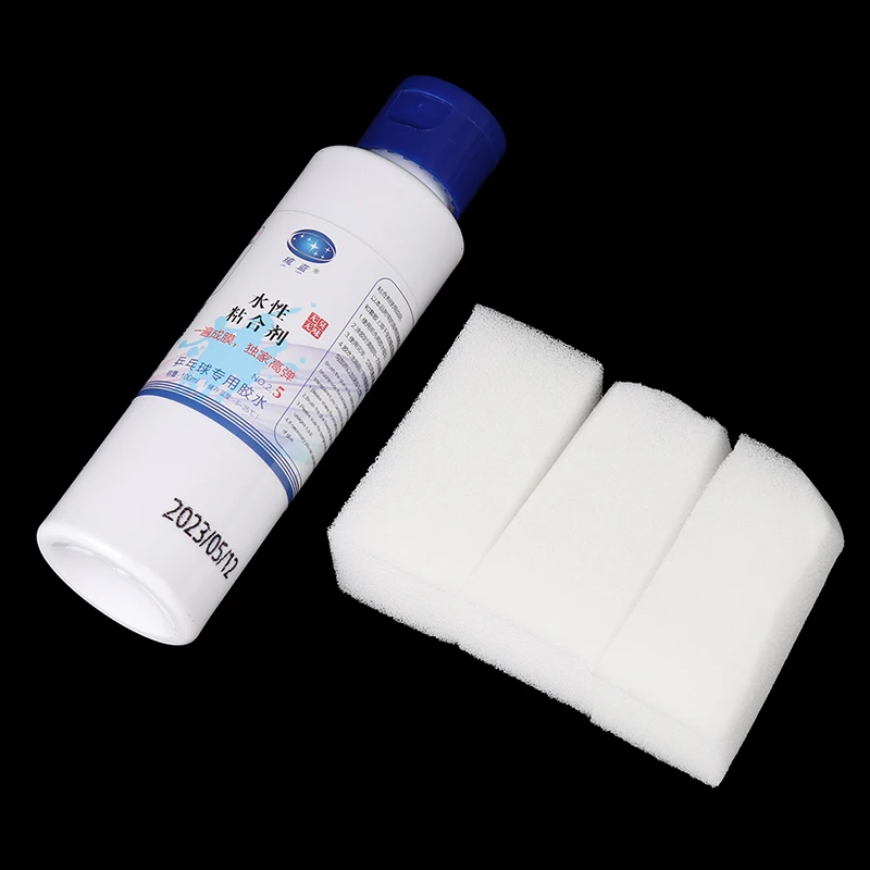 Water glue 1Pc 100ML Ryukyu Blue Waterbased Glue for Table Tennis Racket Ping Pong Accessories ITTF Approved