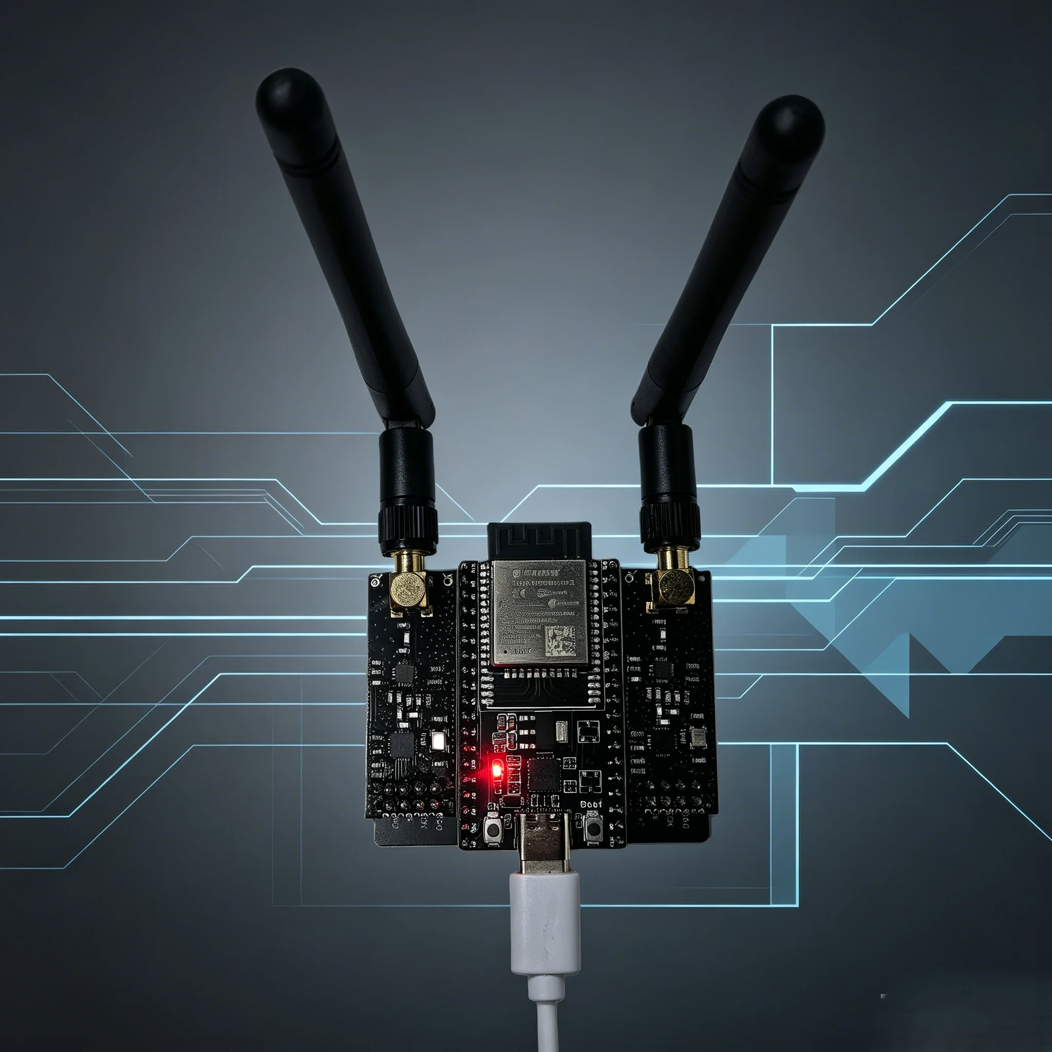 ESP32 DevKitC โมดูล IoT ไร้สาย 2.4G