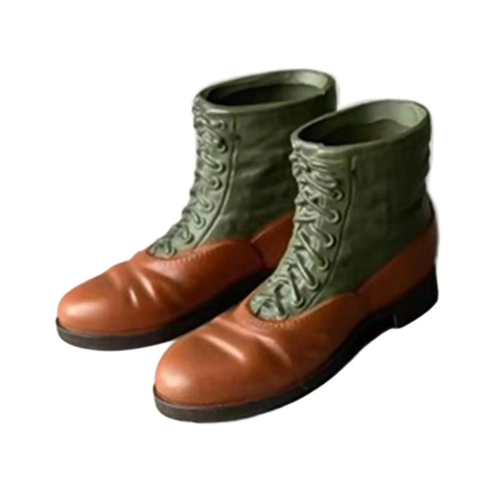 Action Figures Shoes Leather Boots Handmade Educational Toy 1/6 Scale Boots