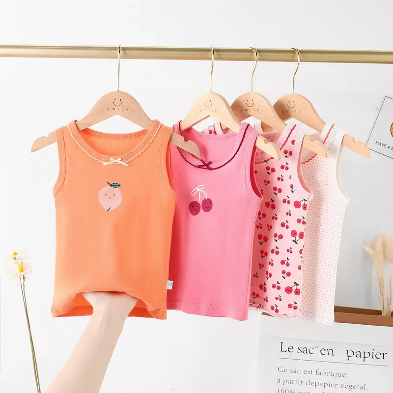 Girls Cotton Tank Tops Undershirts Multiple Styles Boys Underwear Teen Bra Kids Camisole Vests 10 12Y with kids underwear kids tops
