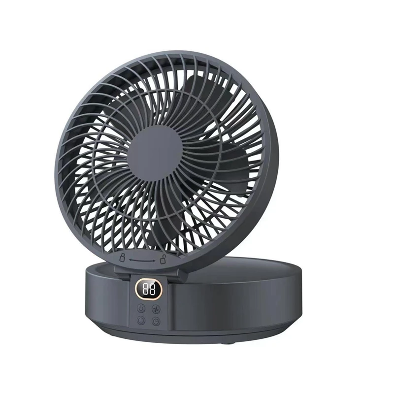 

Desktop Lamp Fan Foldable Retractable Small Fan Mini Portable Charging USB Home Low Noise Wall Hanging Electric Fan