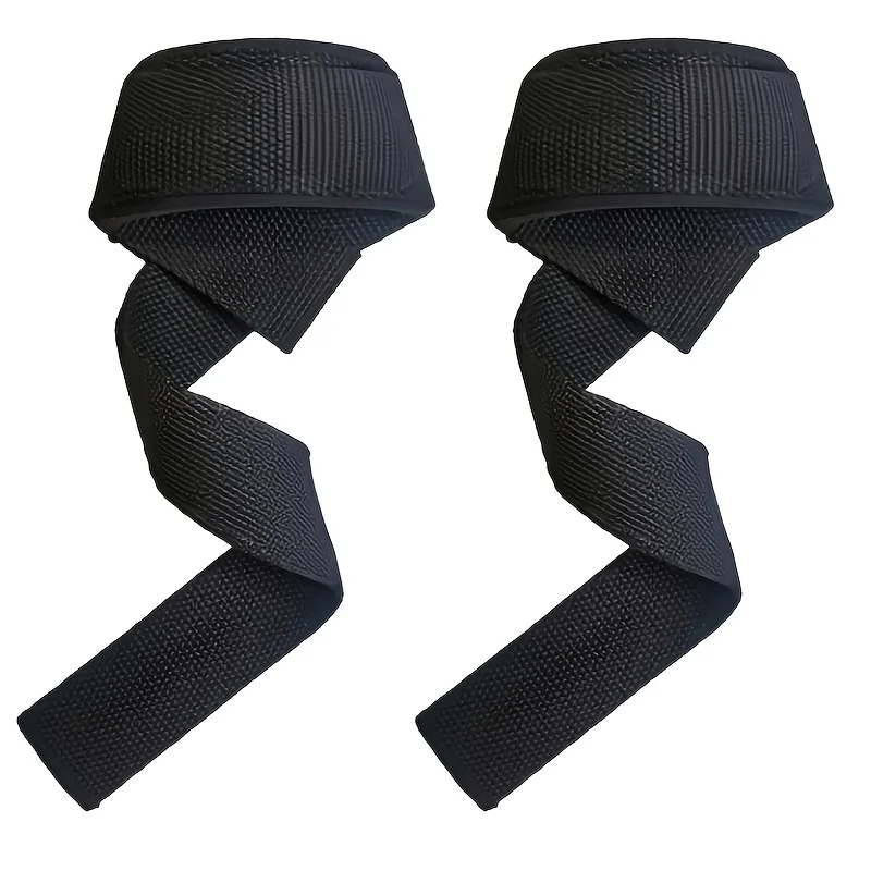 Ağırlık Kaldırma için Bilek Kayışları Halter için Kaldırma Kayışları Güç Eğitimi için Ekstra El Saplı Spor Salonu Bilek Sargıları