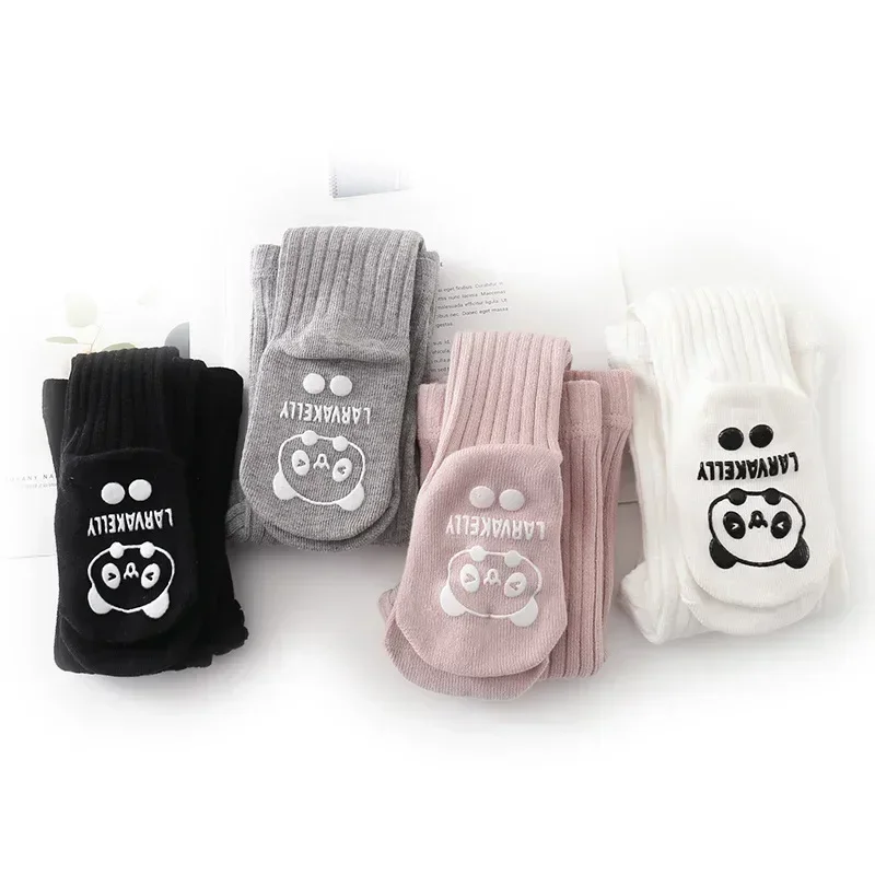 Baby Girls Tights Kid Anti-slip Cotton Pantyhose Toddler Infant Cartoon Legging Spring Fall Children's Korean Style Clothes