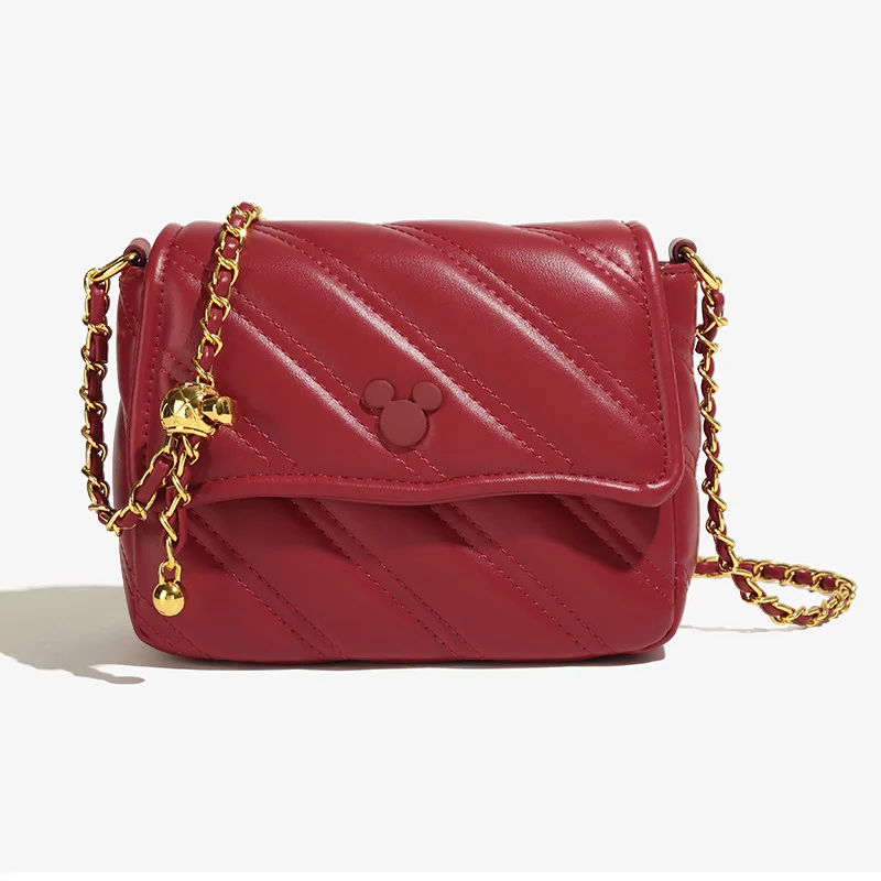 Disney Mickey Purses and Handbags Retro Luxury Bags for Women Kawaii Crossbody Fashionable Shoulder Bag Simple Case Cute Wallet