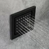 Luxury Remote LED 28*15 Inch Shower Head Set Constant Temperature Valve Mixer Diverter SPA Massage 6 Pcs 4 Inch Lateral Jet 6