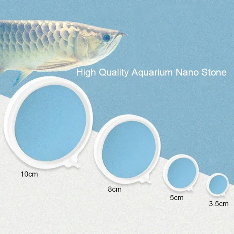 Aquarium Accessories 35/50/80/100mm Fish Tank Aquarium Nano Air Stone Oxygen Aerator Air Bubble Pond Pump Hydroponic Oxygen Supply Accessories aquarium accessories,aquarium air pump accessories,aquarium air stone decoration
