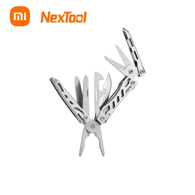 

Xiaomi NexTool Red / Green Mini Flagship 10 IN 1 Multi Functional Folding EDC Hand Tool Screwdriver Pliers Bottle Opener Outdoor
