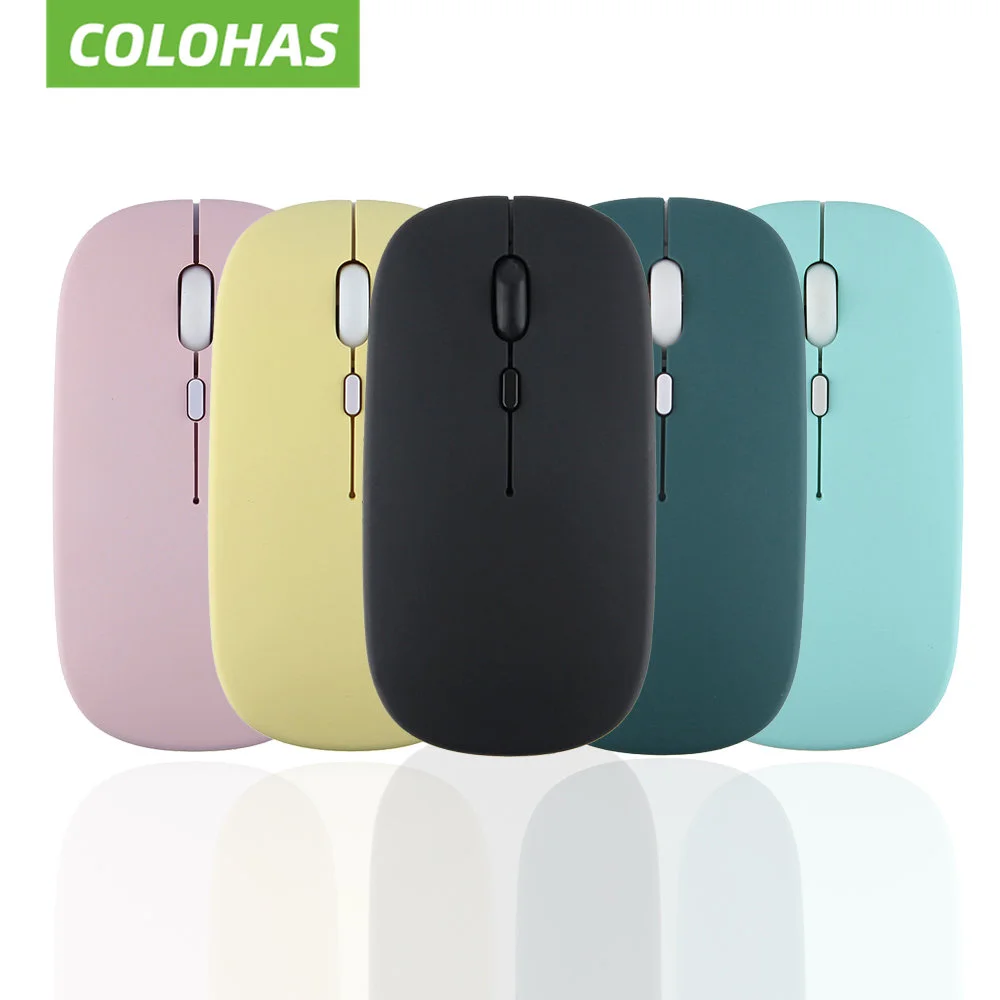 Mouse Wireless Computer Mouse Bluetooth Mouse Silenzioso Silenzioso Per Ipad Samsung Huawei Android Windows Tablet Mouse Ergonomico