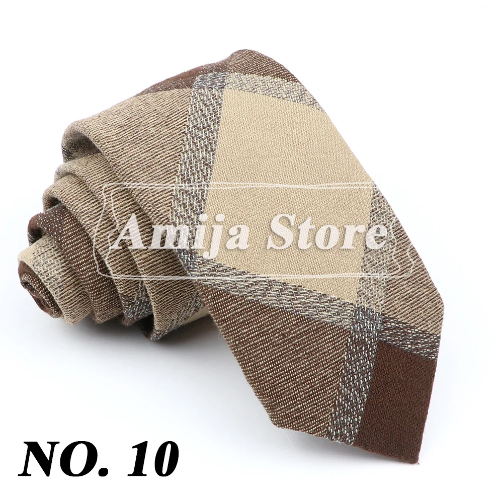 Neue Design Baumwolle Krawatte Plaid Krawatte Geschenk Für Männer Kostenloser Versand Mode Lässig Mann Krawatten Hochzeit Anzüge Drucken krawatte – Detail 13