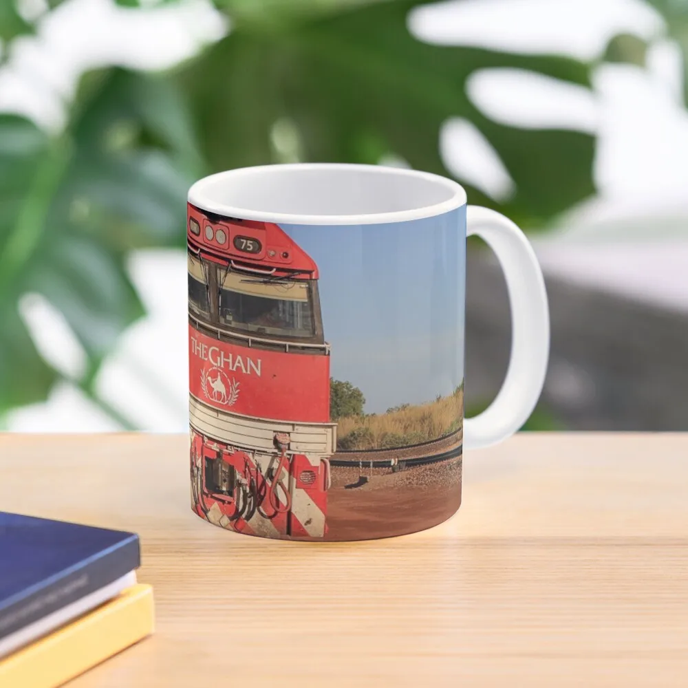 

The Ghan train locomotive, Darwin Coffee Mug Glasses Mixer Mug