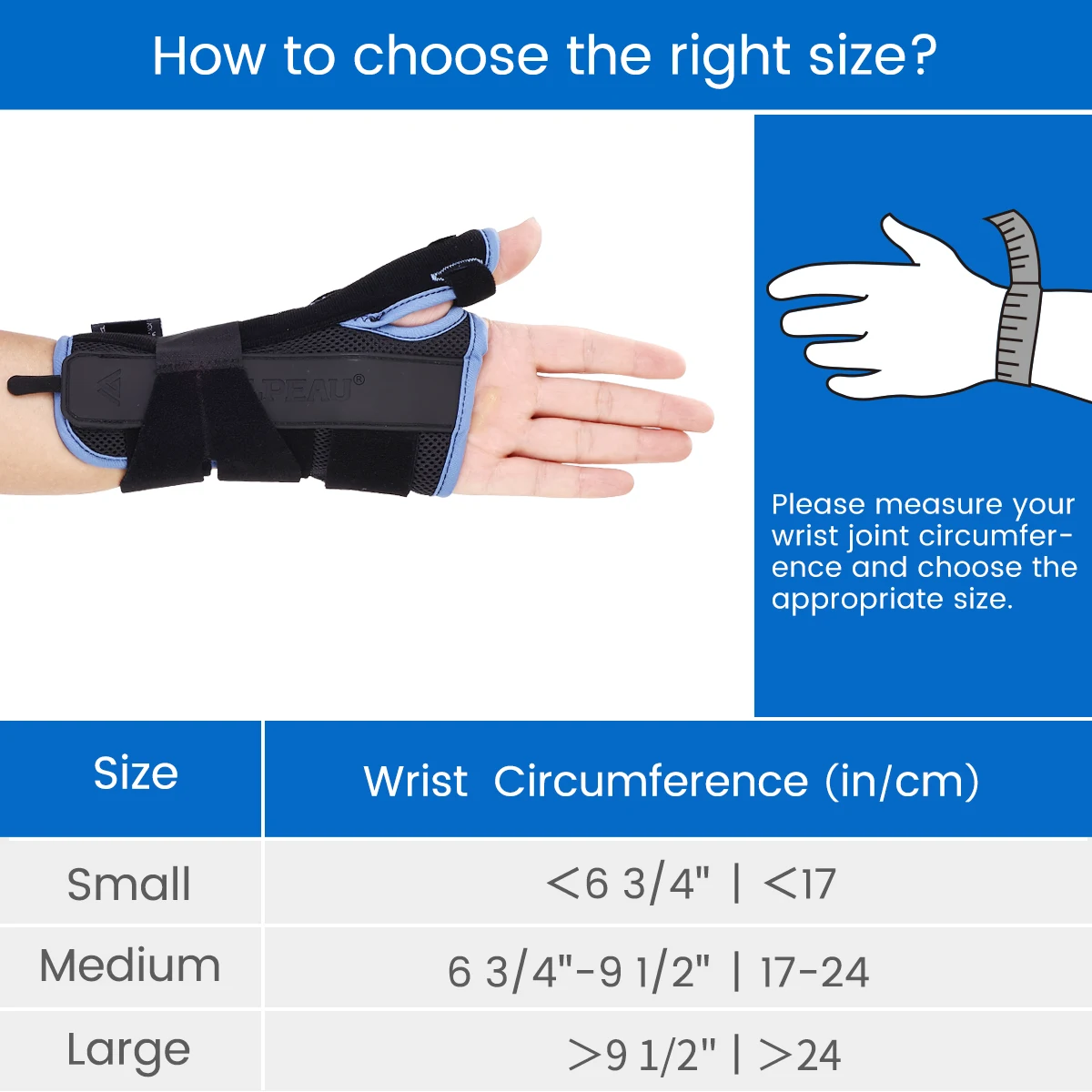 Velskin палец, запястье Splint для снятия боли при артрите и профилактики растяжения рук и запястья, легкий бандаж для мужчин и женщин (art.: 3920bb06f1709) - 3920bb06f1709