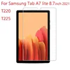 For Samsung Galaxy Tab A7 Lite SM-T225 T220 8.7 inch Screen Protective Film Anti-Scratch 9H Hardness Tablet Tempered Glass 2021 1