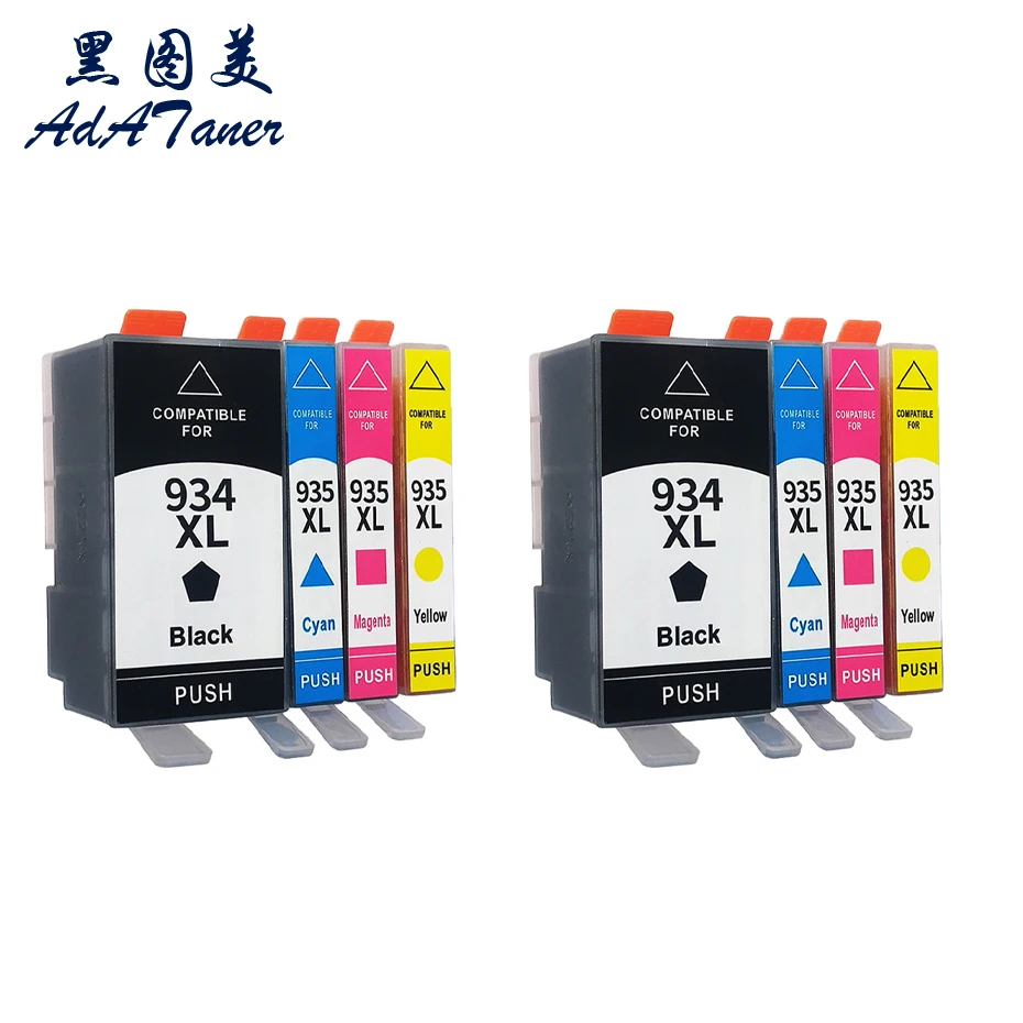 Hyggetech 934XL 935XL Cartucho De Tinta De Repuesto Para HP 934 XL