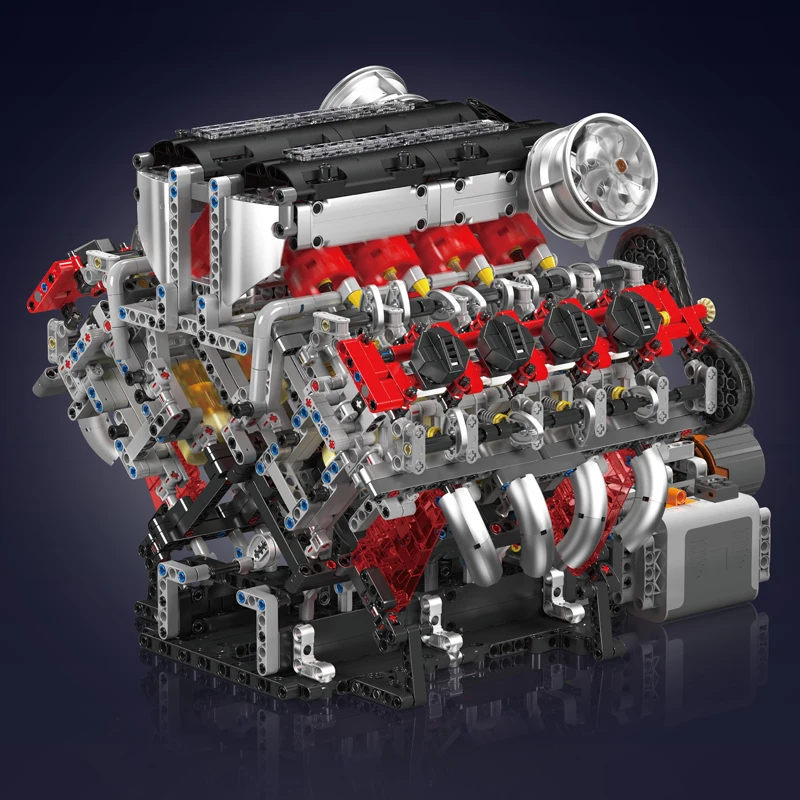 モールドキング 10130 テクニカル F488 スーパーカー V8