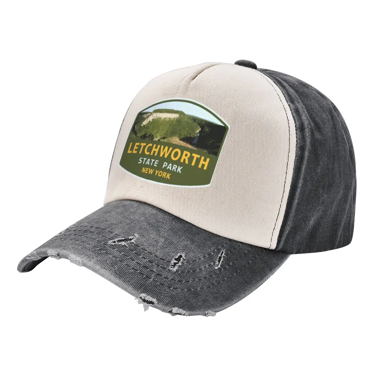 

Letchworth State Park Oval Logo Baseball Cap Beach Outing tea Hat Mens Caps Women's