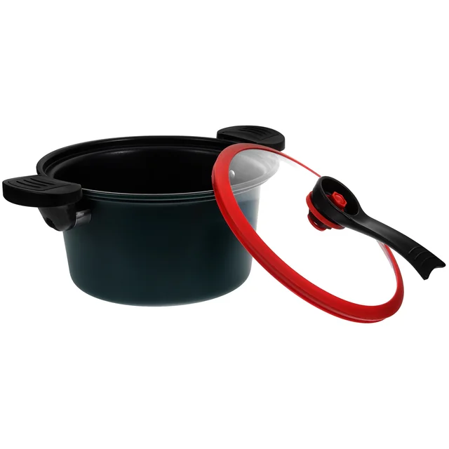 Cooker Micro Pressure Low Portable Kitchenware Non Stick Pan Large Capacity Cooking Pot Household Saucepan