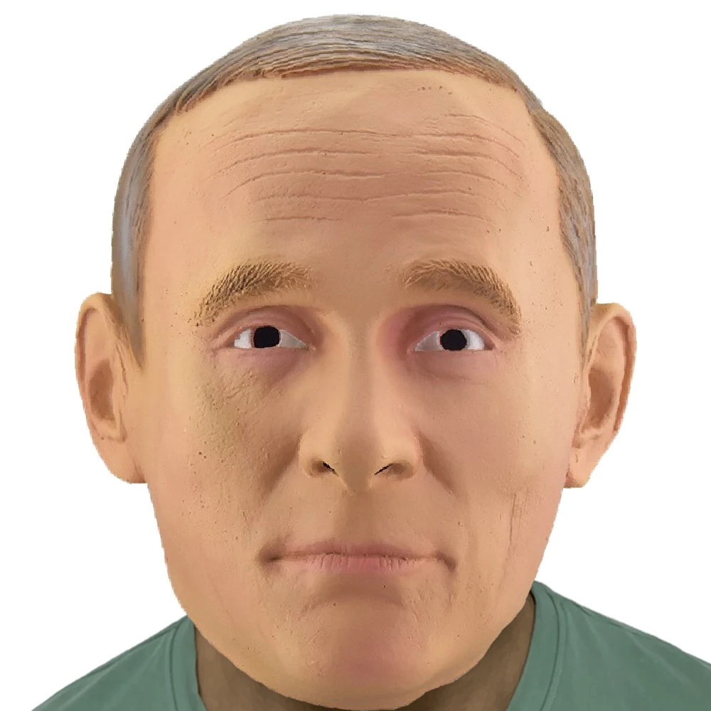 Politican Realistic Man Mask Rubber Cosplay Putin Male Latex Mask Joe ...