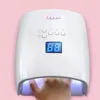 New Cordless LED Nail Lamp Built-in Battery Rechargeable Nail UV Lamp 66W Wireless Gel Polish Dryer S10 Pedicure Manicure Light 2