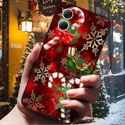 Festive Holiday Silicone Phone Case - Soft TPU with Christmas Design for -Moto G34 G45 5G (H07.CH.1)