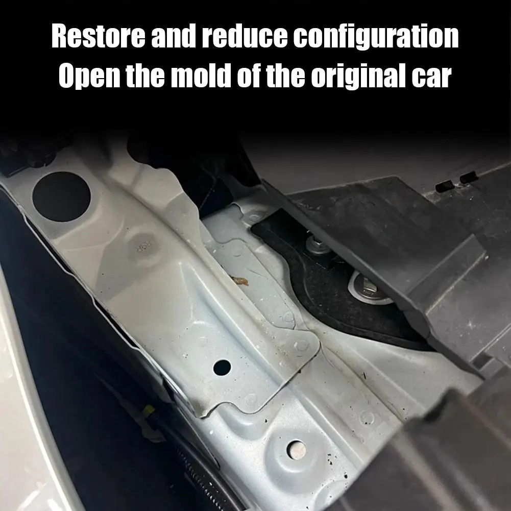For Corolla Cross-Engine Compartment Filter Screen Protective Cover Water Tank Protective Net Car Styling Front car engine filter cover