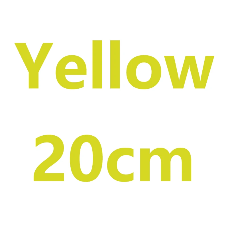yellow 20cm