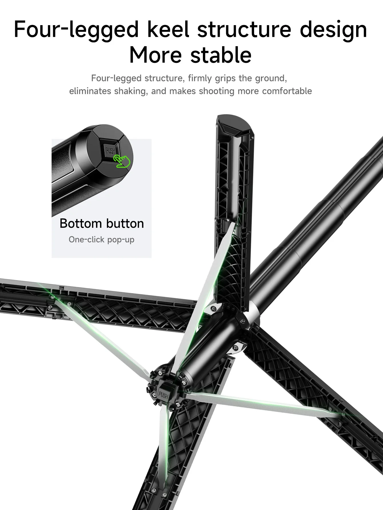 HOCO K32 Smart Face Tracking Gimbal Tripod with Bluetooth