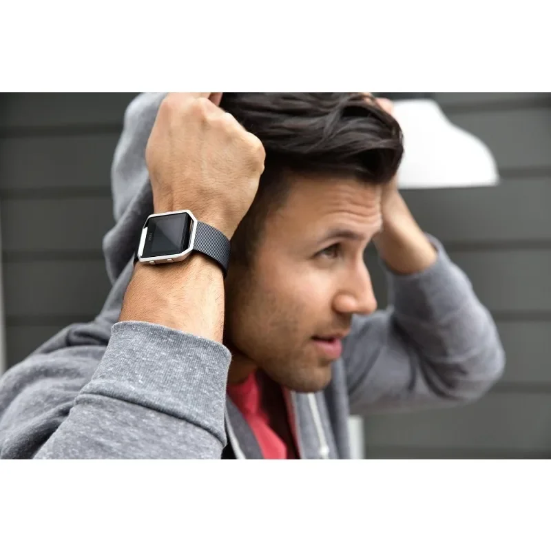 Fitbit Blaze Smart Fitness Watch with Time Display, Black
