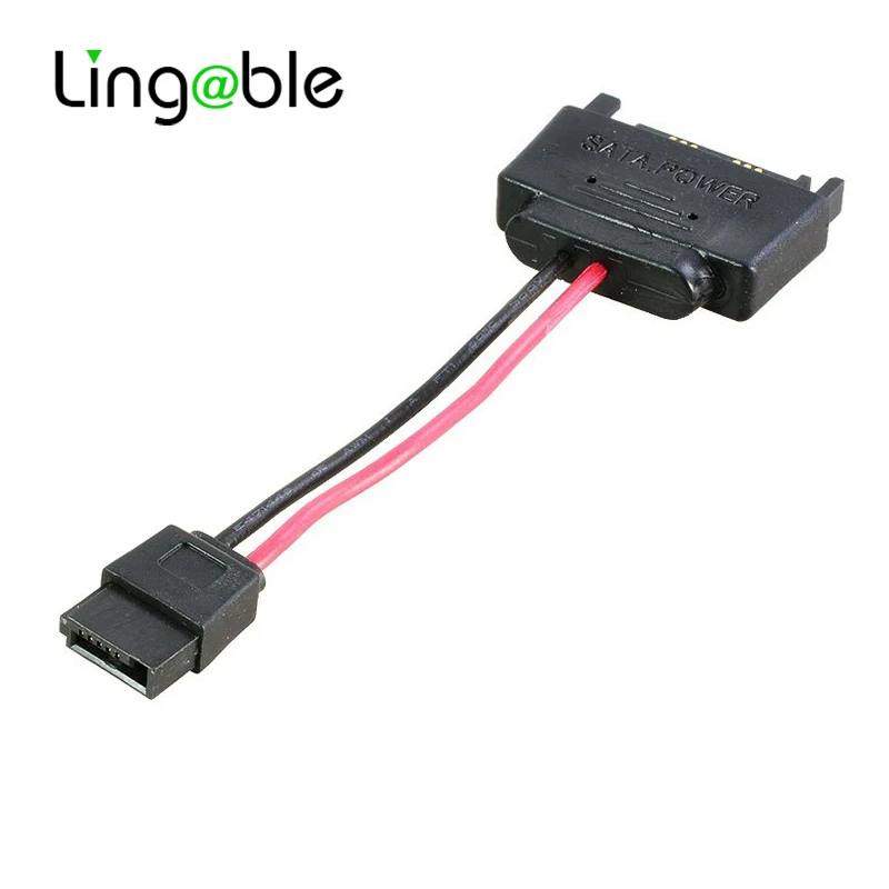 

Кабель питания Lingable SATA, 15 контактов, 6 контактов, 6 см