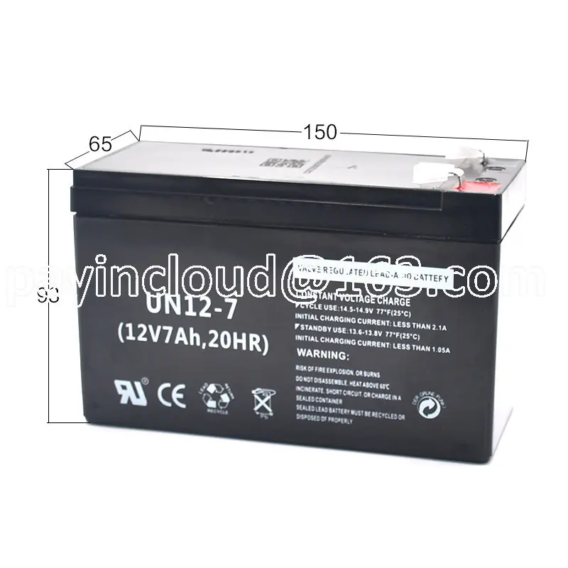 

Elevator Power Failure Emergency Flat Layer ARD Battery 12v7ah Inorganic Room Electric Shutter Device Battery Accessories