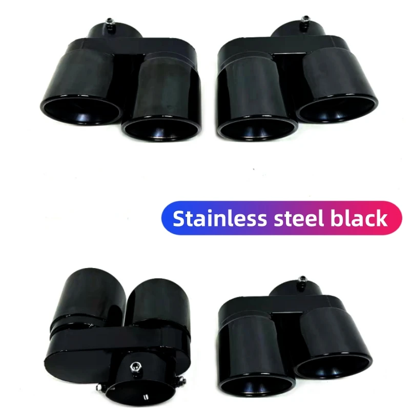 For BMW X5 X6 X7 Quad Tailpipe to G05 G06 G07 Muffler Carbon Fiber Exhaust Pipe Tip Nozzle Exhaust Head for exhaust muffler tip