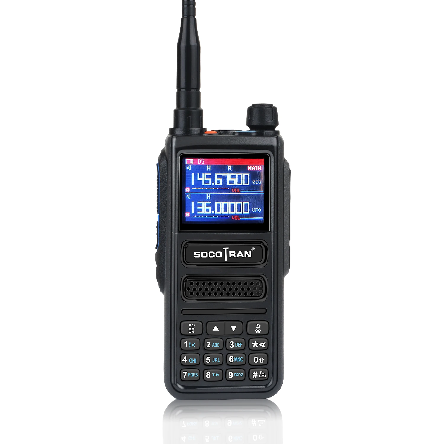 Socotran 10W Fb-8810 Ricetrasmettitore Radio Bidirezionale Amatoriale 6 Bande 256Ch Dual Ptt Noaa Scanner Aviazione Walkie Talkie A Lungo Raggio