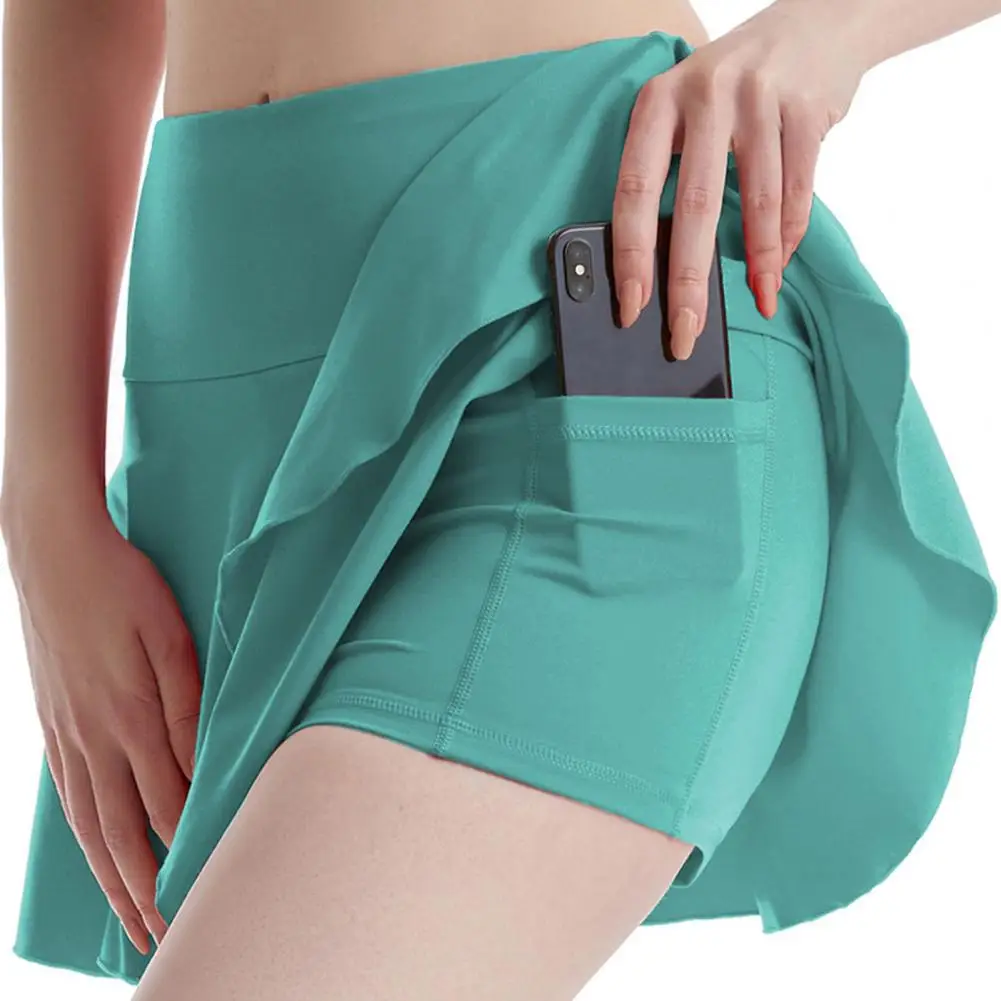 Yoga Skirt Golf Skirt Versatile Women's Tennis Skirts Lightweight Breathable Stylish Sports Skorts for Running Golf Jogging