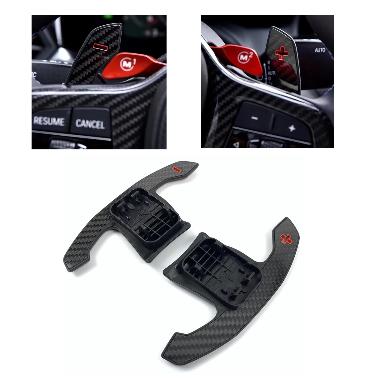 G30 Paddles Carbon Fiber Steering Wheel Shifter Paddle For Bmw F30 F10 G28 G80 G20 1 2 3 4 5 7