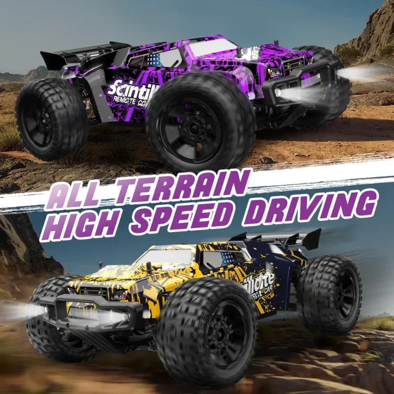 1:10 4WD RC Car 4x4 Off Road Drift Racing Cars 75KM/h High Speed Radio Waterproof Truck Remote Control Toy Kids toys for boys 2