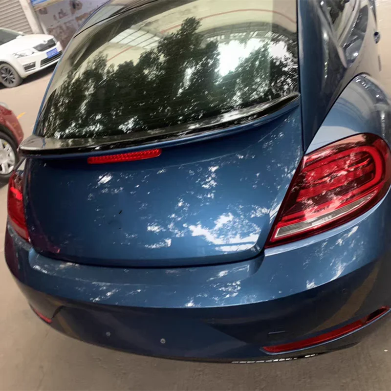 Car Rear Wing Spoiler For Volkswagen Beetle 2013- ABS Car Rear Trunk Lid Lip Body Kit