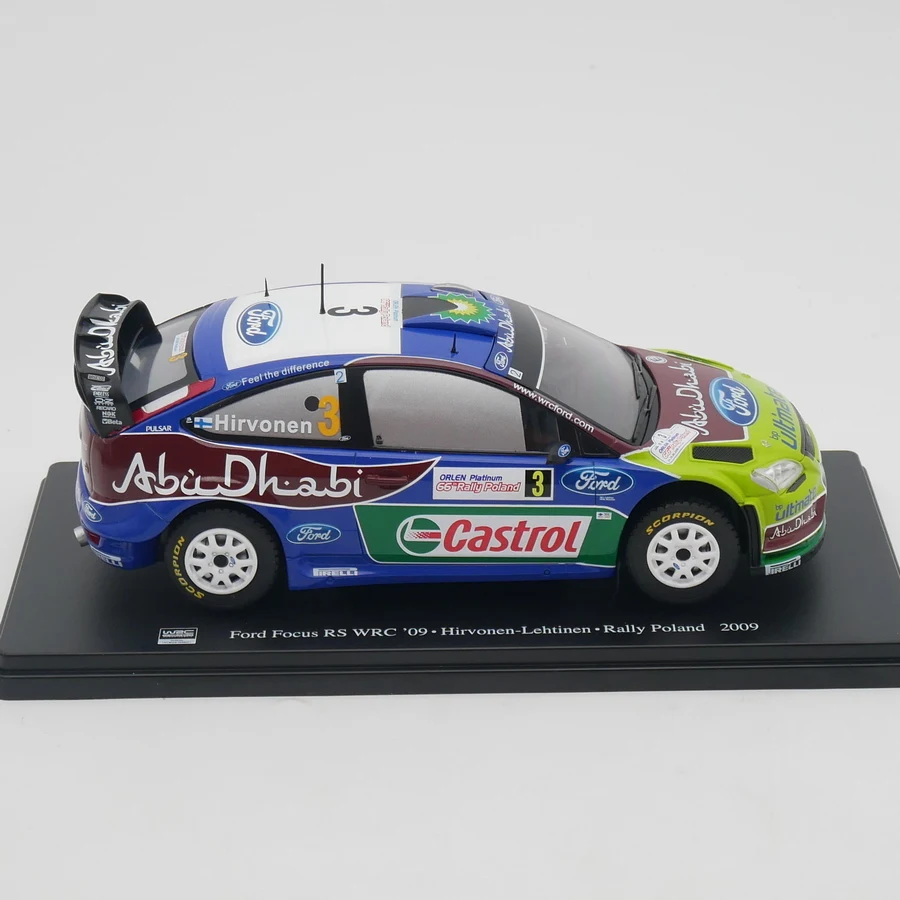 MODELER'S フォード ラリー フォーカス WRC 1/24 Ixo-フォードフォーカスwrc 2009レーシングトイカー,1:24