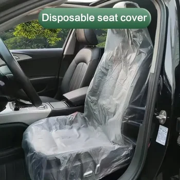10 pezzi coprisedili per auto usa e getta protettivi anti-fouling protezione antipolvere impermeabile forniture interne per auto universali