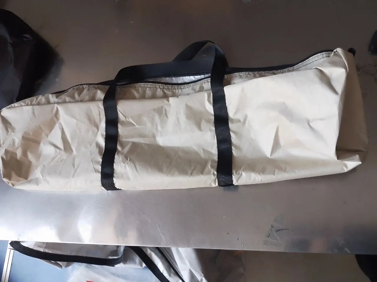Camping Storage Bag 68x14x14cm Handbag Zipper Hand Carry Strap for Tent Tarp Awning Canopy Hiking Camping Equipment Carriage