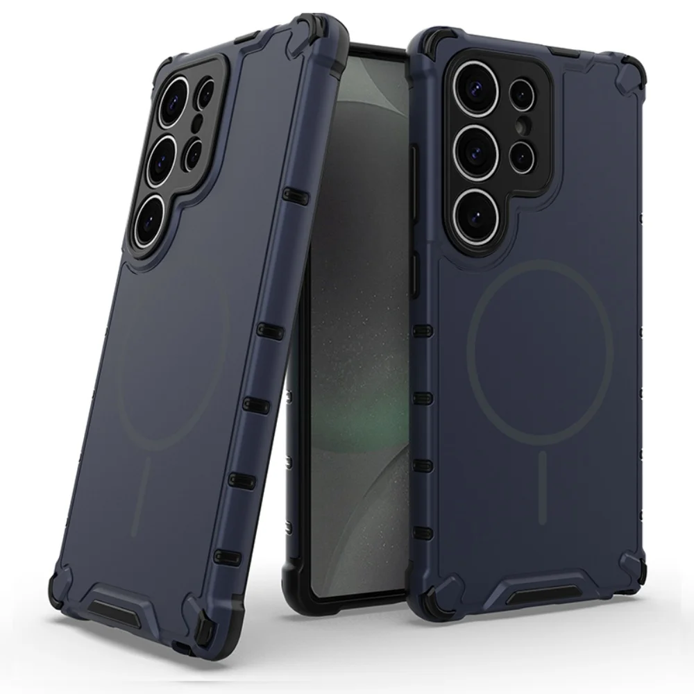 Magnetic Armor Heavy Duty Rugged Shockproof Case with MagSafe Compatibility