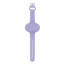 Silicone Strap Bracelet Protective Cover (Purple)