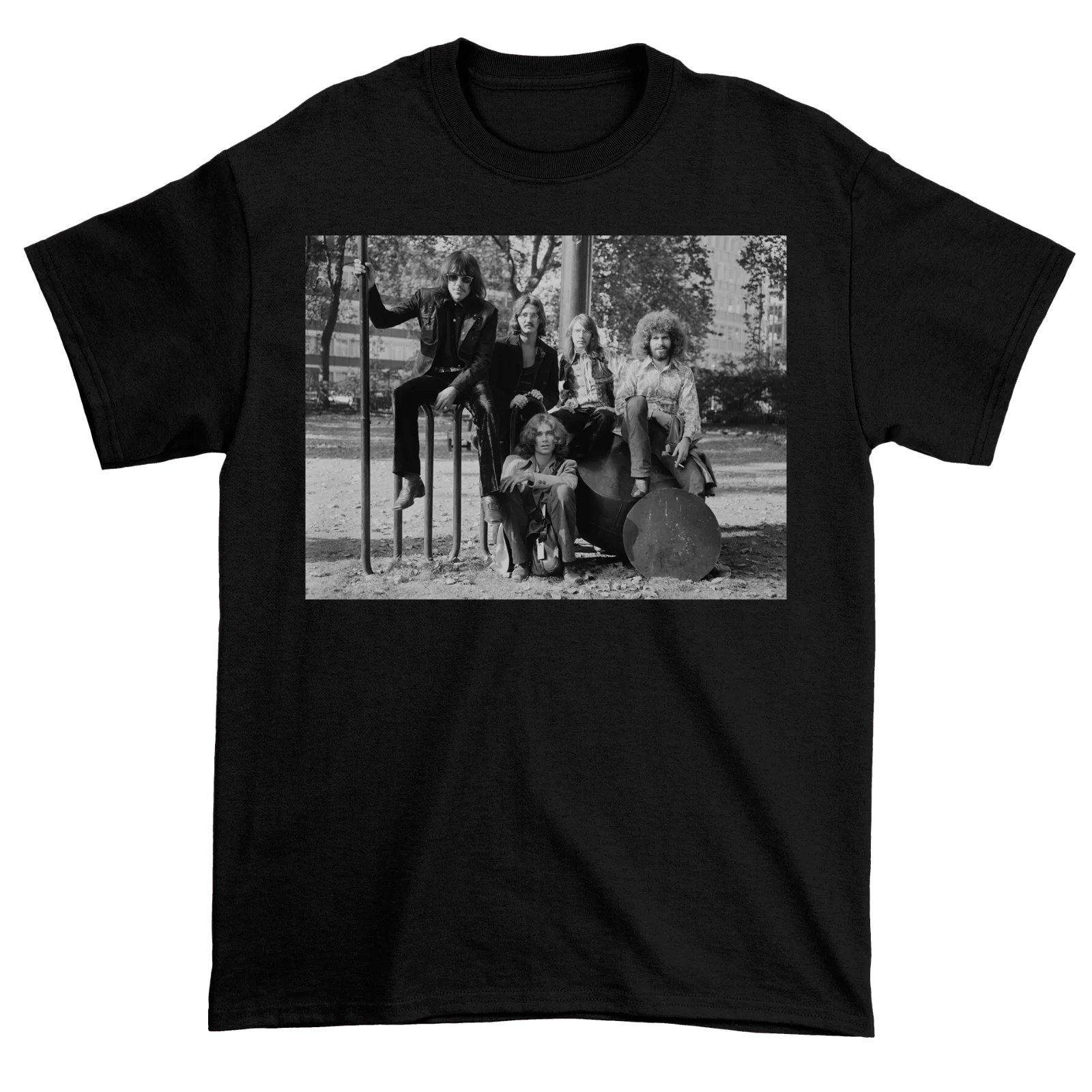 

Steppenwolf Band Poster Men T-Shirt Black Cotton Tee