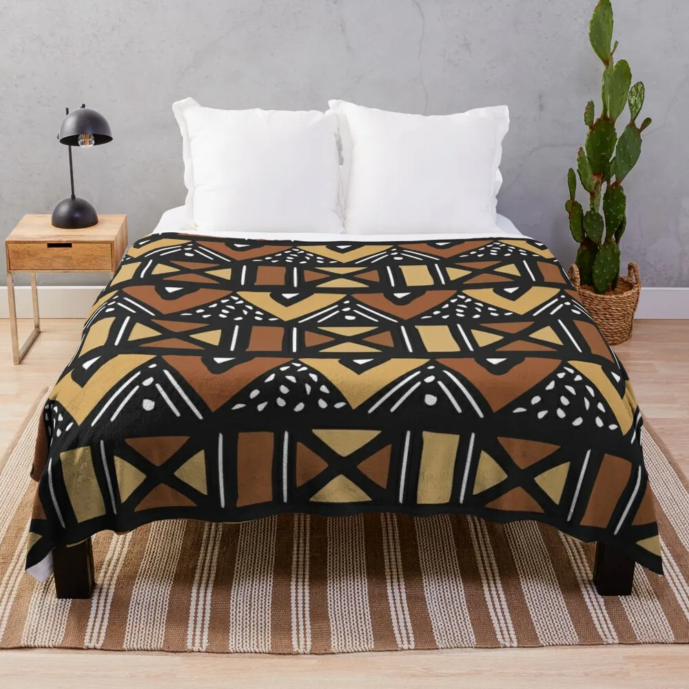 

Mud cloth Mali Throw Blanket Plaid Beach Blanket sofa bed