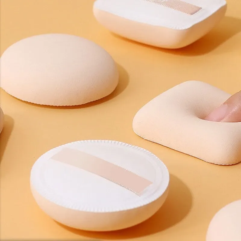 Powder Puff 2pcs Pink Cotton Candy Air Cushion Powder Puff For Both Dry And Wet Use