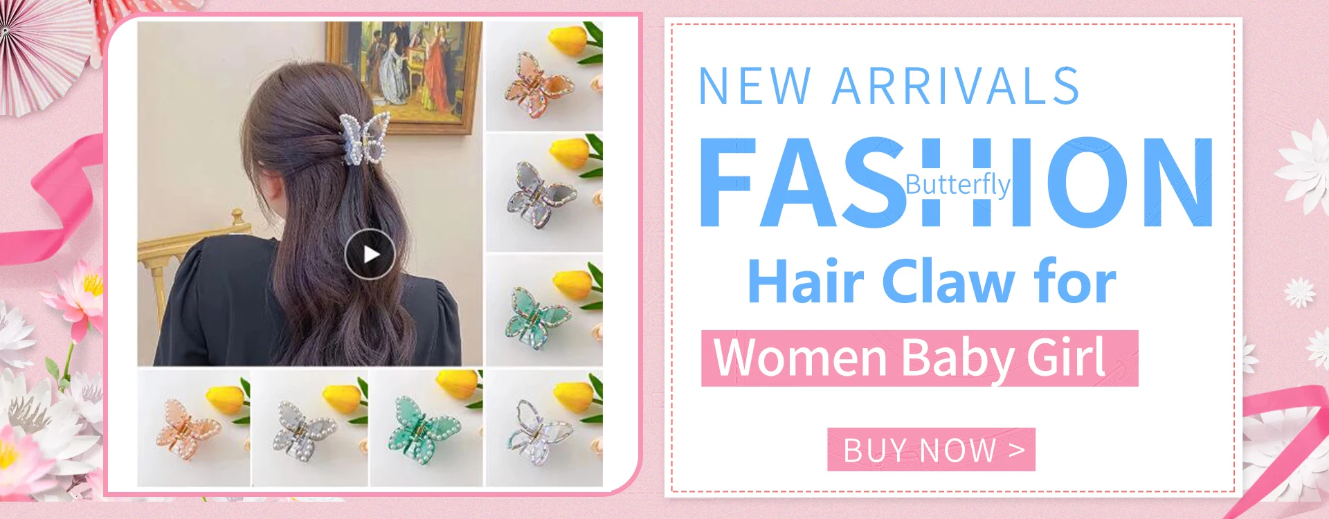 10PCS Fashion Butterfly Hair Clips for Women Girls Wedding Photography Head Clips Hairpin Hairgrips Decoration Hair Accessories
