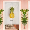 Fruit Lemon Avocado Tomato Door Curtain Ins Noren for Bedroom Living Room Home Decor Japanese Short Kitchen Door Curtains Linen 2