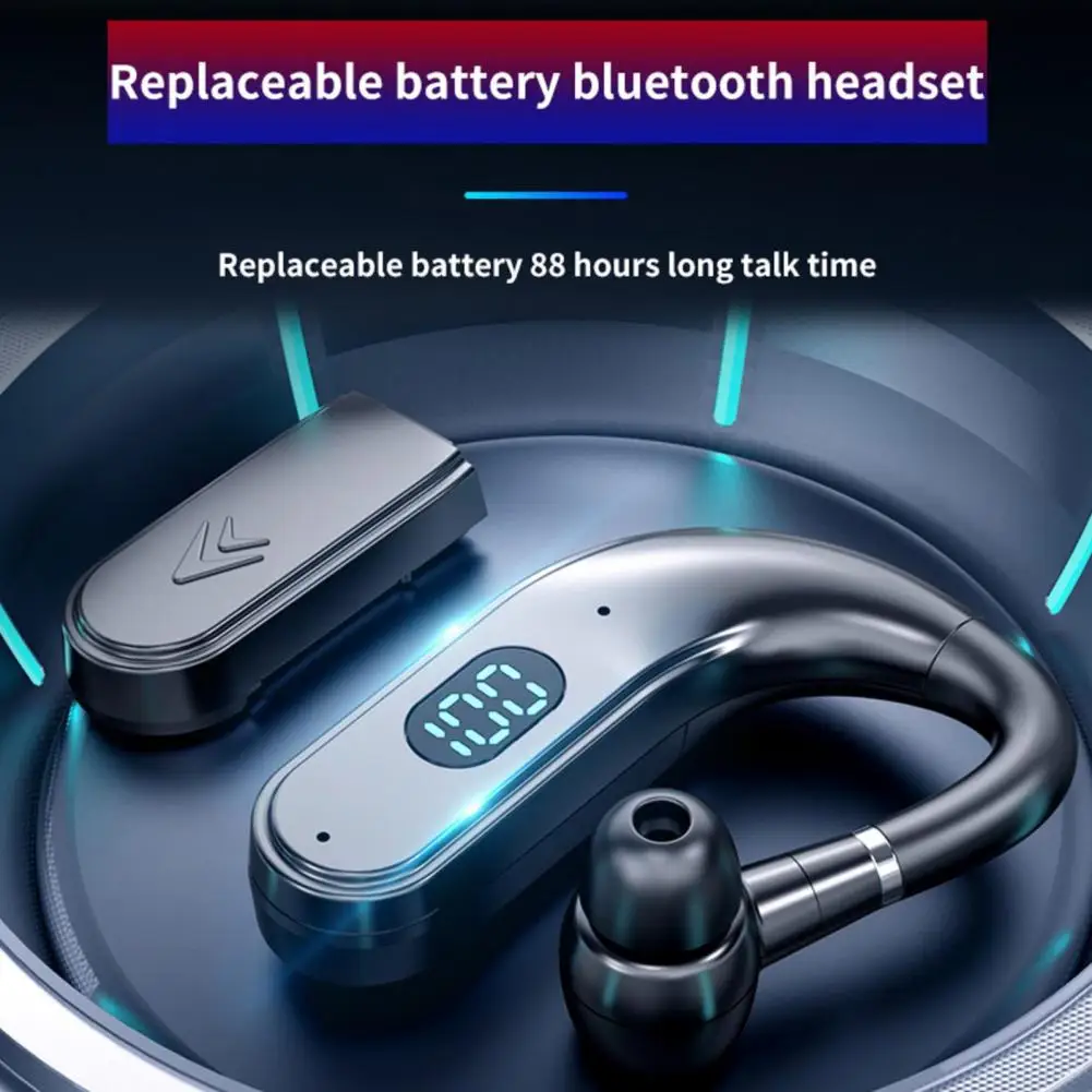 WirelessHeadsets1SetPracticalReplaceableBatteryIPX7Waterproof