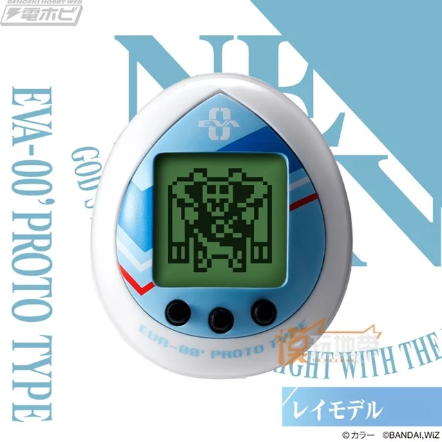 Bandai Evangelion Japanese Anime Action Figures EVA-00 Tamagotchi Electronic Pets Model Storm Collectibles Dolls Toys Kids Gifts 2