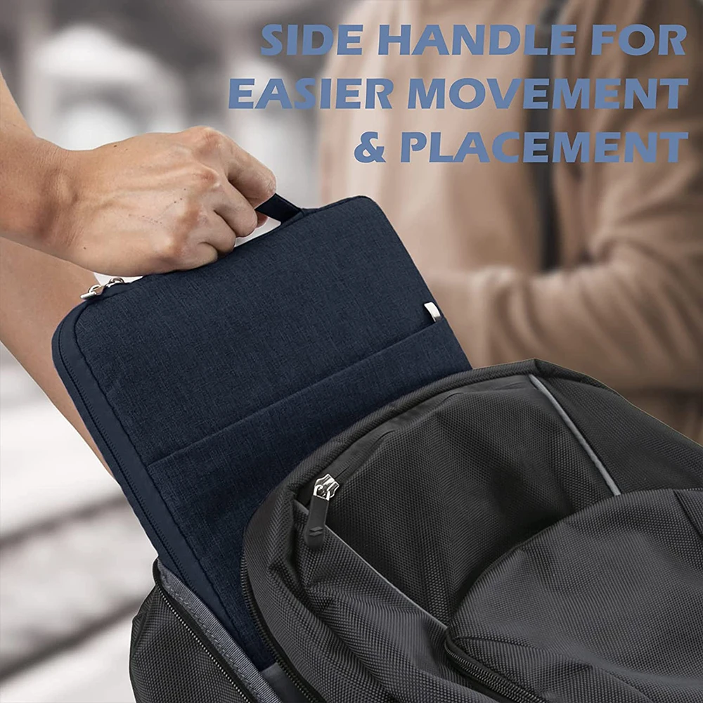Laptop Sleeve Case para Macbook m2 m1 Air13.6 Air13.3 Macbook Pro13 14 15 16 Lidar com Bolso Pasta Bolsa Impermeável 133 - Imagem 5