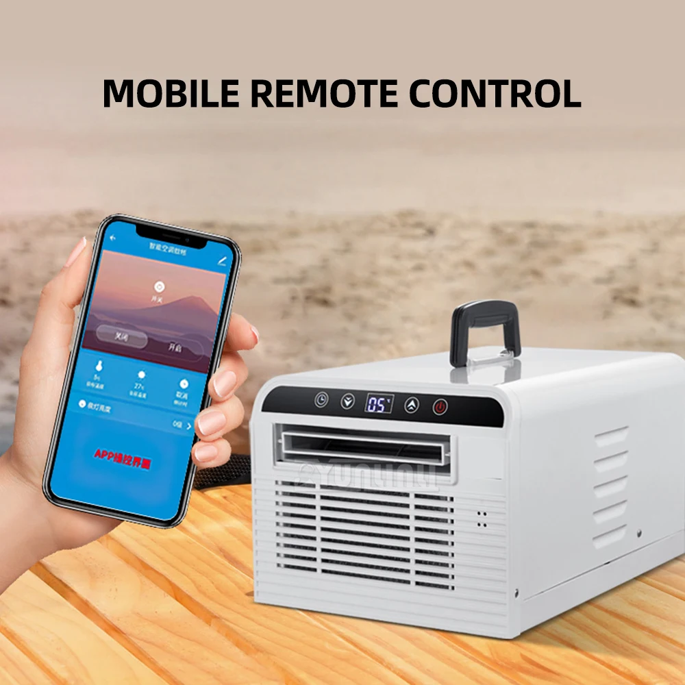 2500BTU Portable Air Conditioner Summer Pet Cooler Klima Sogutucu Drainage-free Mobile Air Conditioner